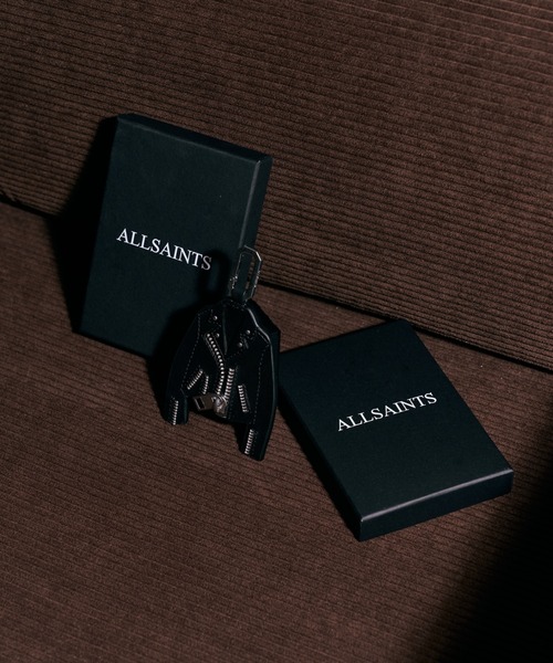 BALFERN LEATHER KEYRING TOKYO | BALFERN レザー キーリング TOKYO(キーホルダー)|ALLSAINTS(オールセインツ)