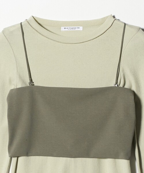 BEAUTY&YOUTH UNITED ARROWS(ビューティーアンドユースユナイテッドアローズ)の「コットンポリウレタン ロングスリーブカットソー&バンドゥ(Tシャツ/カットソー・レディース・ブラック/ライム/クリーム・FREE)」の17枚目の写真