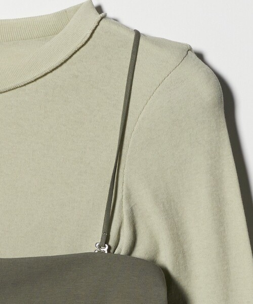 BEAUTY&YOUTH UNITED ARROWS(ビューティーアンドユースユナイテッドアローズ)の「コットンポリウレタン ロングスリーブカットソー&バンドゥ(Tシャツ/カットソー・レディース・ブラック/ライム/クリーム・FREE)」の18枚目の写真