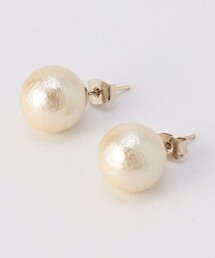 NOLLEY'S（ノーリーズ）の「コットンパールピアス　12mm（ピアス（両耳用））」