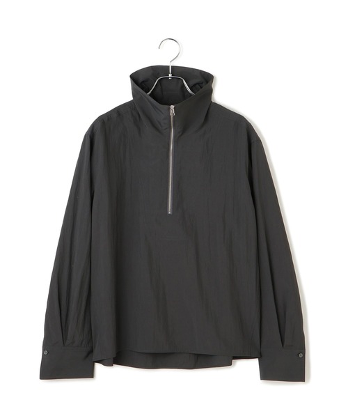 ADAM ET ROPE'（アダムエロペ）の「ハーフZIPシャツ（シャツ/ブラウス・レディース・オフホワイト/チャコールグレー・FREE）」の17枚目の写真