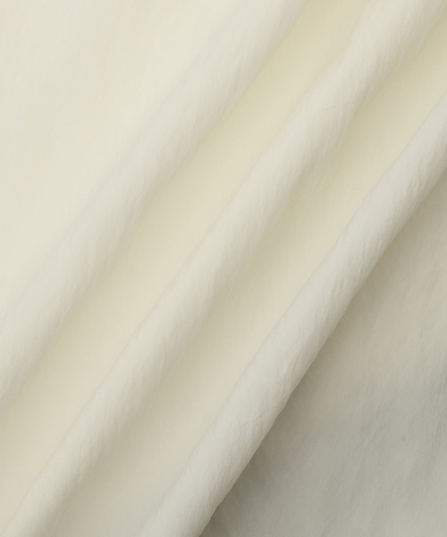 ADAM ET ROPE'（アダムエロペ）の「ハーフZIPシャツ（シャツ/ブラウス・レディース・オフホワイト/チャコールグレー・FREE）」の12枚目の写真