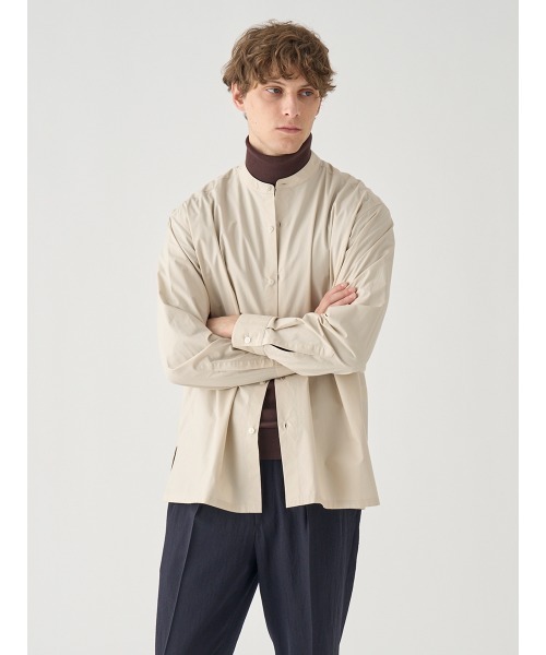JOHN SMEDLEY(ジョンスメドレー)の「タートルネック長袖コットンニットプルオーバー(ニット/セーター・メンズ・ブラウン系その他2・S/M/L)」の9枚目の写真
