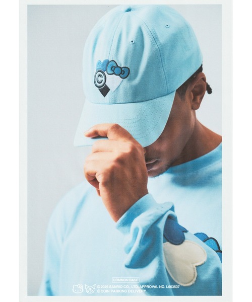 sanrio（サンリオ）の「COIN PARKING DELIVERY × SANRIO CHARACTERS PATCHWORK L/S TEE（Tシャツ/カットソー・メンズ・ライトブルー/ブラック/ホワイト・S-M/L-XL）」の20枚目の写真