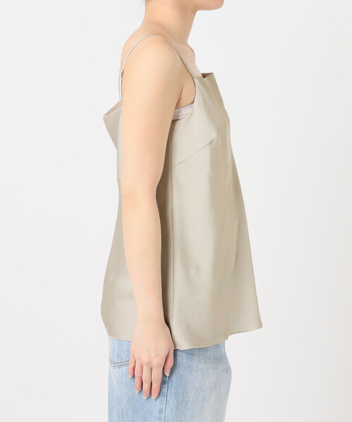 plage（プラージュ）の「《追加》dull satin キャミソール（キャミソール・レディース・ブラウン/ライトグレー・FREE）」の21枚目の写真