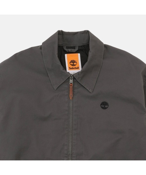 Timberland（ティンバーランド）の「ライト コットン ジャケット メンズ（ブルゾン・メンズ・ダークグレー・SMALL/MEDIUM/LARGE/X-LARGE/X-SMALL）」の4枚目の写真