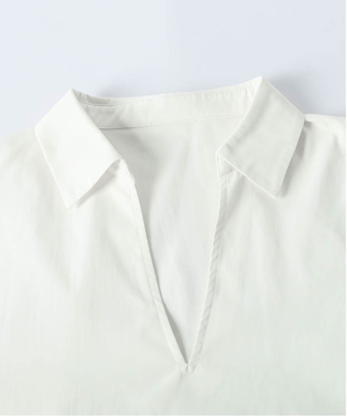 AMELY(エミリー)の「スキッパーデザイン シャツブラウス(シャツ/ブラウス・レディース・オフホワイト/ブラック・フリー)」の19枚目の写真