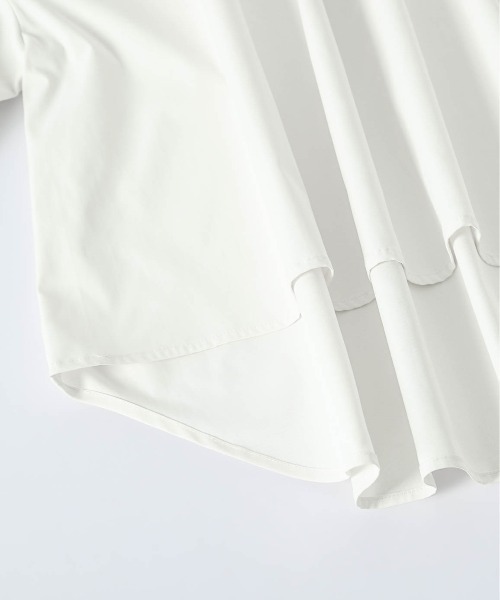 AMELY(エミリー)の「スキッパーデザイン シャツブラウス(シャツ/ブラウス・レディース・オフホワイト/ブラック・フリー)」の9枚目の写真