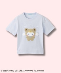Mac-House（マックハウス）の「【Sanrio /サンリオ】キャラクターズ 半袖Tシャツ サガラ刺繍（Tシャツ/カットソー）」
