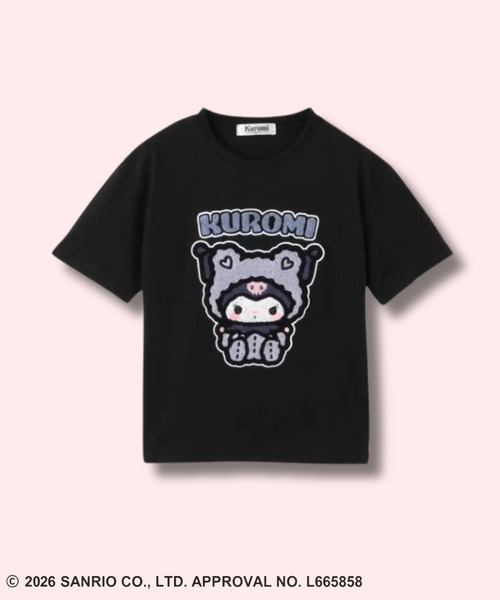 セール】【Sanrio /サンリオ】キャラクターズ 半袖Tシャツ サガラ刺繍