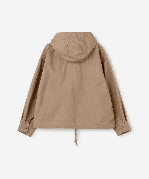 DANTON(ダントン)の「DANTON | コットンリネンダンプ ショートフードジャケット WOMEN(その他アウター・レディース・オフホワイト/ベージュ系その他・34/36)」の12枚目の写真