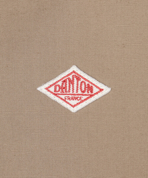 DANTON(ダントン)の「DANTON | コットンリネンダンプ ショートフードジャケット WOMEN(その他アウター・レディース・オフホワイト/ベージュ系その他・34/36)」の5枚目の写真