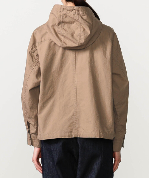 DANTON(ダントン)の「DANTON | コットンリネンダンプ ショートフードジャケット WOMEN(その他アウター・レディース・オフホワイト/ベージュ系その他・34/36)」の8枚目の写真