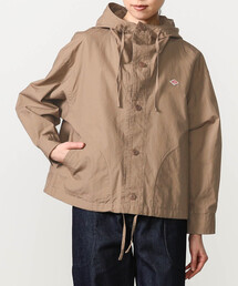 DANTON | DANTON | コットンリネンダンプ ショートフードジャケット WOMEN(その他アウター)