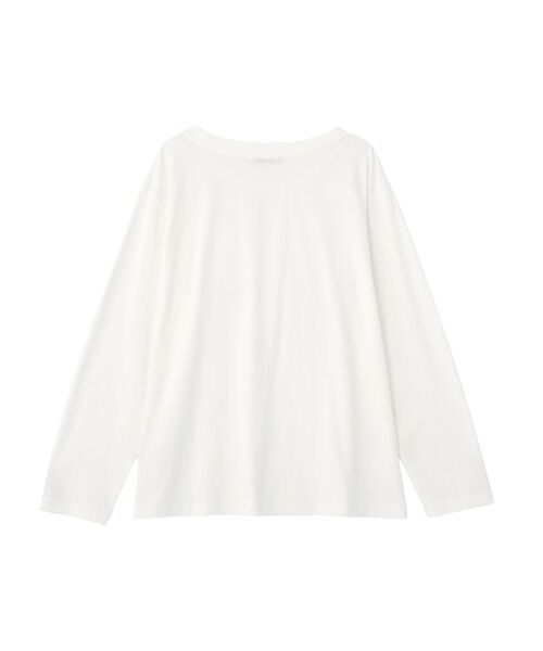 Green Parks(グリーンパークス)の「ホワイトインナーストレートプルオーバー(Tシャツ/カットソー・レディース・オフホワイト・FREE)」の16枚目の写真