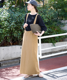 SLOBE IENA | 《WEB限定》アイラインフロントジップジャンパースカート(ワンピース)