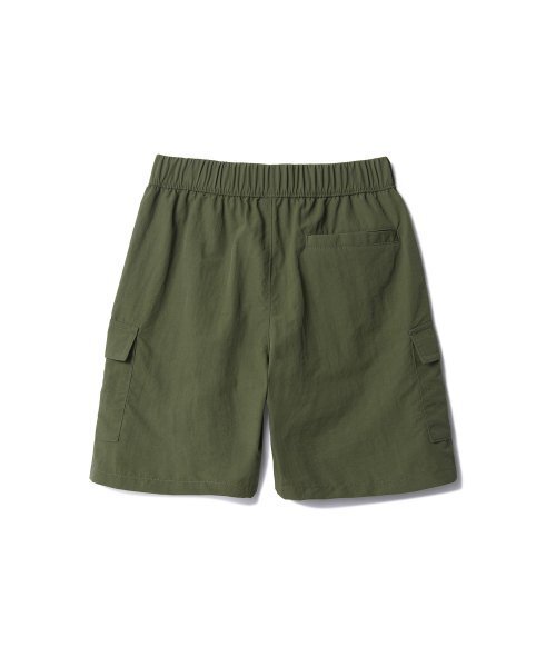 MUSINSA STANDARD KIDS（ムシンサスタンダードキッズ）の「ナイロンベルト付きバンディングカーゴショーツ[オリーブグリーン]（その他パンツ・レディース・その他・110/120/130/140/150）」の3枚目の写真