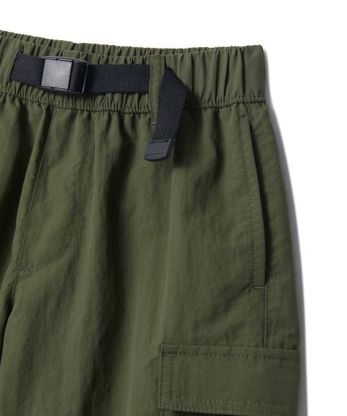MUSINSA STANDARD KIDS（ムシンサスタンダードキッズ）の「ナイロンベルト付きバンディングカーゴショーツ[オリーブグリーン]（その他パンツ・レディース・その他・110/120/130/140/150）」の6枚目の写真