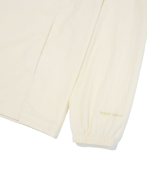 Wacky WiLLy(ワッキーウィリー)の「キキポーチウィンドブレーカーイエロー(ナイロンジャケット・レディース・その他・SMALL/MEDIUM/LARGE/X-LARGE)」の8枚目の写真