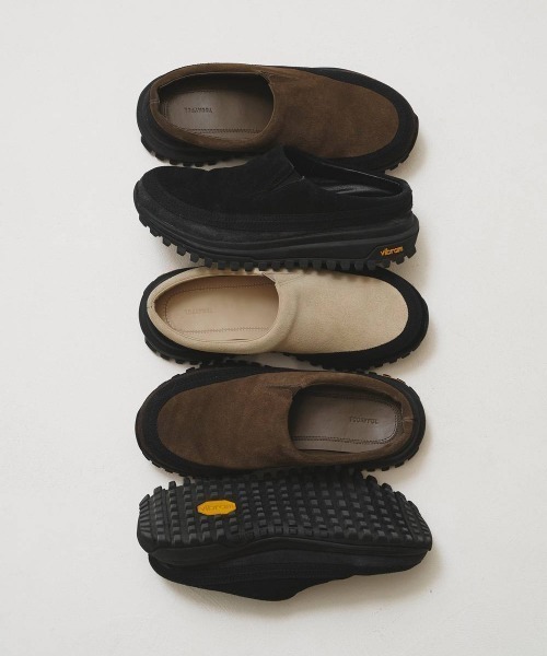 TODAYFUL(トゥデイフル)の「TODAYFUL Vibramsole Leather Sabot ビブラムソールレザーサボ/12611032(その他シューズ・レディース・ブラック/サンドベージュ/モスグリーン・36/37/38)」の9枚目の写真