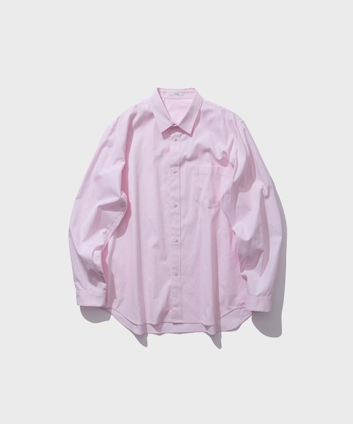 ATON(エイトン)の「【ATON / エイトン】WASHER OXFORD LOOSE FIT SHRIT(シャツ/ブラウス・メンズ・ピンク/グリーン/サックスブルー・4/6/2)」の14枚目の写真