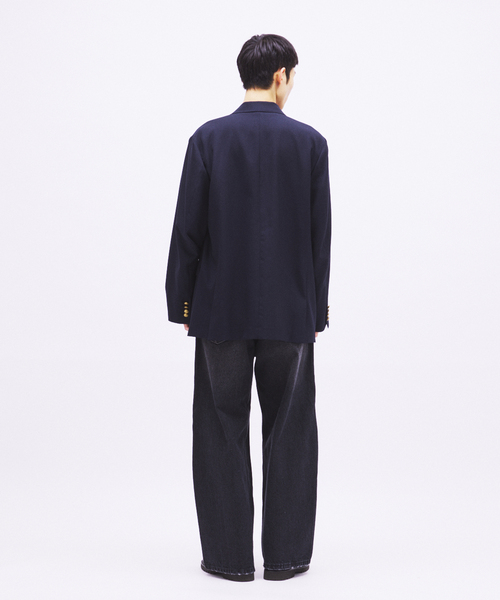 JOURNAL STANDARD（ジャーナルスタンダード）の「ダブル ニー バギー ジーンズ（デニムパンツ・メンズ・ブラック/ブルー系その他・MEDIUM/LARGE）」の11枚目の写真