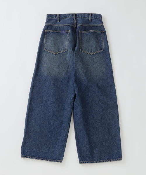 JOURNAL STANDARD（ジャーナルスタンダード）の「ダブル ニー バギー ジーンズ（デニムパンツ・メンズ・ブラック/ブルー系その他・MEDIUM/LARGE）」の4枚目の写真