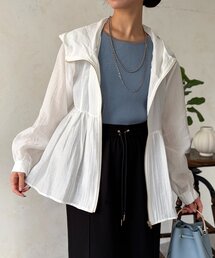 Chez toi | シアーペプラムブルゾン(ブルゾン)