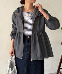 Chez toi | シアーペプラムブルゾン(ブルゾン)