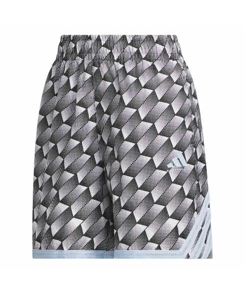 adidas（アディダス）の「ADIDAS CRAZY LIGHT KALEIDOSCOPE AOP SHORTS（アディダス クレージー ライト カレイドスコープ AOP ショーツ）（その他パンツ・メンズ・グレー系・SMALL/XX-LARGE/X-LARGE）」の2枚目の写真