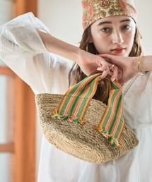 GEORGE'S（ジョージズ）の「【EARTH MADE】テープジュートBAG（かごバッグ）」