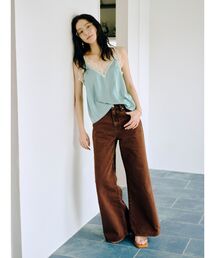 Ungrid | ブリーチデザインフレアデニム(デニムパンツ)