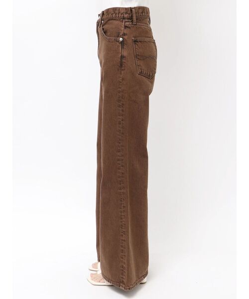 Ungrid（アングリッド）の「ブリーチデザインフレアデニム（デニムパンツ・レディース・ブラウン/オフホワイト・26inch/25inch/24inch）」の10枚目の写真