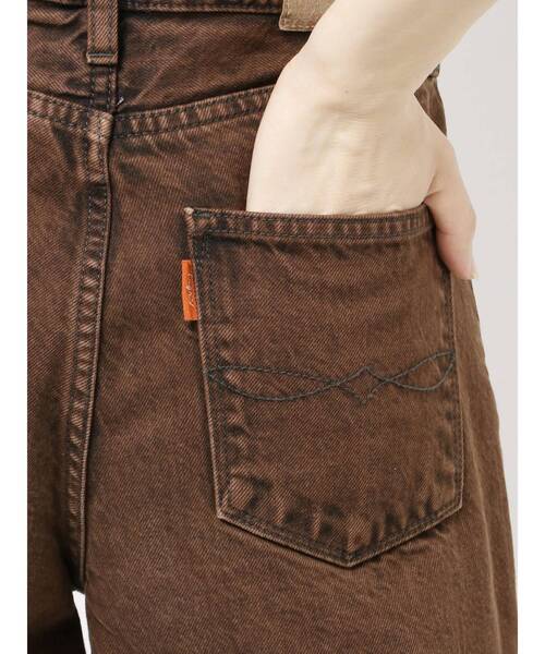 Ungrid（アングリッド）の「ブリーチデザインフレアデニム（デニムパンツ・レディース・ブラウン/オフホワイト・26inch/25inch/24inch）」の13枚目の写真