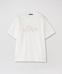 LOVELESS（ラブレス）の「LOVEコード刺繍Tシャツ（Tシャツ/カットソー）」