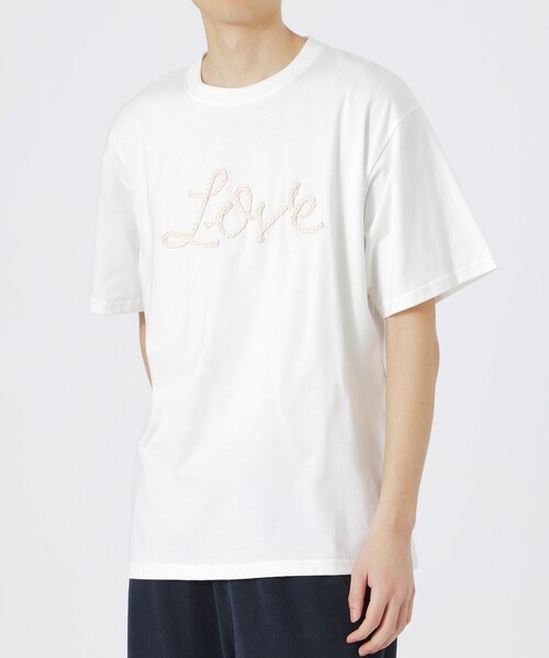 ホワイト Tシャツ 'love again' Love Again ロゴTシャツ White | ソニーミュージック公式オンライン