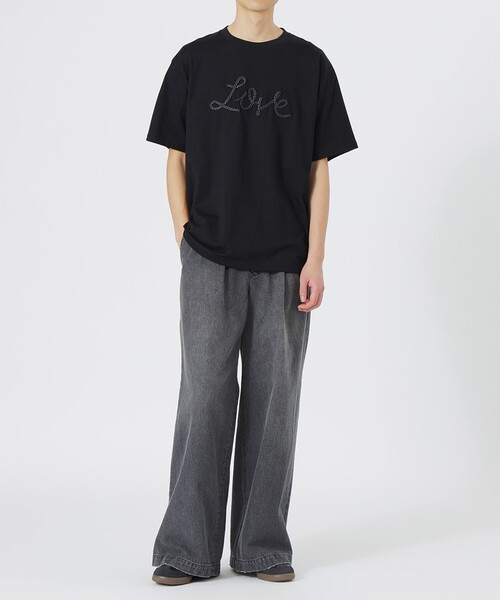 セール】LOVEコード刺繍Tシャツ（Tシャツ/カットソー）｜LOVELESS