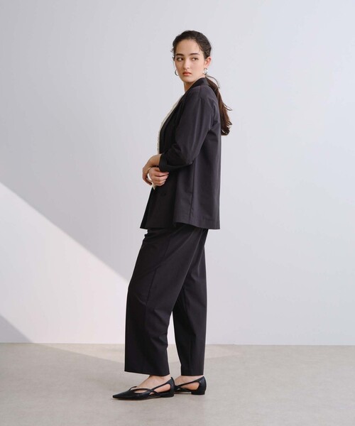 BIANCA（ビアンカ）の「【接触冷感・UV対策】【セットアップ】コンフォタブルジャージーパンツ（その他パンツ・レディース・ブラック/ベージュ・36/40/38）」の10枚目の写真