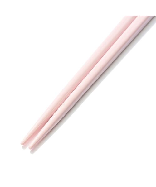 Francfranc（フランフラン）の「ロゴ ランチ箸＆スプーン ピンク ピクニック ランチ（カトラリー・レディース・ピンク・FREE）」の5枚目の写真