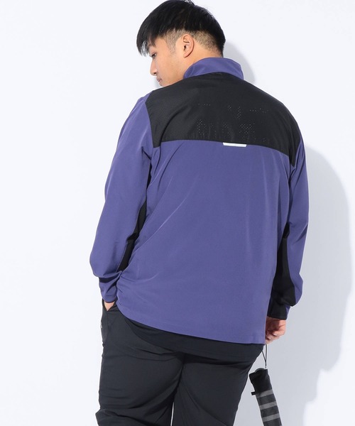 UNDER ARMOUR(アンダーアーマー)の「ジャケット メンズ 大きいサイズ FITTED STORM UPF40 メッシュ切り替え フルジップ UNDER ARMOUR (アンダーアーマー)(ブルゾン・メンズ・パープル/ブラック・5XL/4XL/3XL)」の3枚目の写真