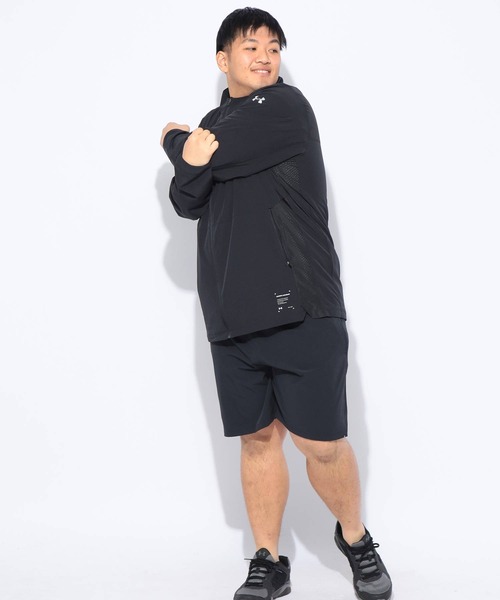 UNDER ARMOUR(アンダーアーマー)の「ジャケット メンズ 大きいサイズ FITTED STORM UPF40 メッシュ切り替え フルジップ UNDER ARMOUR (アンダーアーマー)(ブルゾン・メンズ・パープル/ブラック・5XL/4XL/3XL)」の20枚目の写真