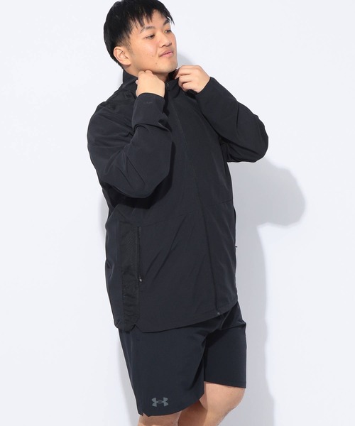 UNDER ARMOUR(アンダーアーマー)の「ジャケット メンズ 大きいサイズ FITTED STORM UPF40 メッシュ切り替え フルジップ UNDER ARMOUR (アンダーアーマー)(ブルゾン・メンズ・パープル/ブラック・5XL/4XL/3XL)」の14枚目の写真