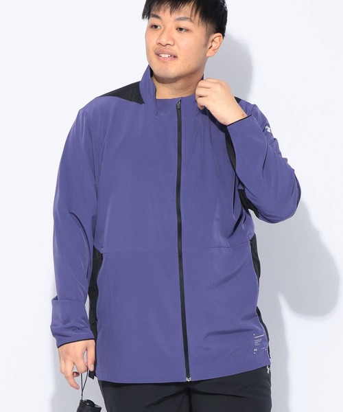 UNDER ARMOUR(アンダーアーマー)の「ジャケット メンズ 大きいサイズ FITTED STORM UPF40 メッシュ切り替え フルジップ UNDER ARMOUR (アンダーアーマー)(ブルゾン・メンズ・パープル/ブラック・5XL/4XL/3XL)」の17枚目の写真