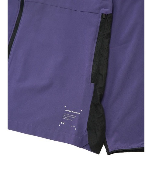 UNDER ARMOUR(アンダーアーマー)の「ジャケット メンズ 大きいサイズ FITTED STORM UPF40 メッシュ切り替え フルジップ UNDER ARMOUR (アンダーアーマー)(ブルゾン・メンズ・パープル/ブラック・5XL/4XL/3XL)」の10枚目の写真