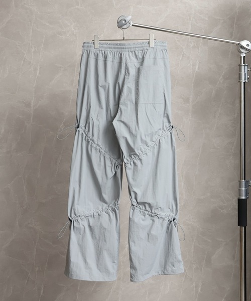Art re A select(アトリエセレクト)の「ナイロンワッシャーリングパンツ(その他パンツ・メンズ・グレー/ブラック・L/M)」の2枚目の写真