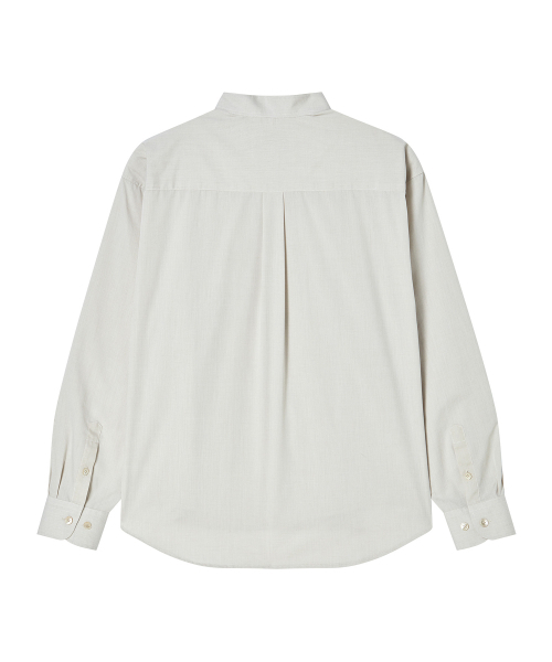 Beyond Closet（-）の「[コレクションライン] スカーフディテールラウンドシャツ アイボリー（シャツ/ブラウス・メンズ・その他・LARGE/MEDIUM）」の3枚目の写真
