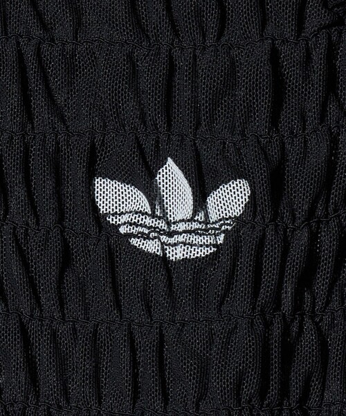 adidas Originals(アディダスオリジナルス)の「<adidas Originals>スモックド カリ Tシャツ(その他トップス・レディース・ブラック・M)」の7枚目の写真