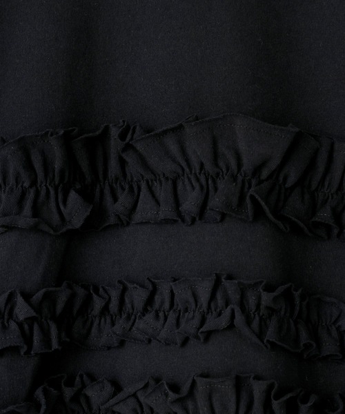 LOWRYS FARM（ローリーズファーム）の「チビフリルプルオーバーＳＳ　664976（Tシャツ/カットソー・キッズ・ブルー/オフホワイト/ブラック・140cm/130cm/120cm/110cm/150cm）」の20枚目の写真