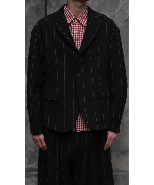 SHINYAKOZUKA(シンヤコヅカ)の「ANTIQUE TAILOR(テーラードジャケット・メンズ・ストライプ・SMALL/MEDIUM)」の6枚目の写真
