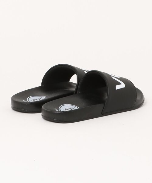 VOLCOM(ボルコム)の「VOLCOM メンズ STONE Slide ファッションサンダル 【2026年春夏モデル】(サンダル・メンズ・ホワイト×ブルー/ブラック・26cm/27cm/28cm/23cm/24cm/25cm)」の4枚目の写真